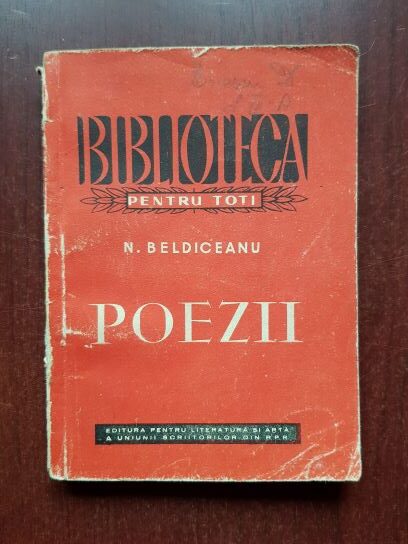 N. Beldiceanu - Poezii