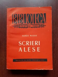 Alecu Russo - Scrieri alese