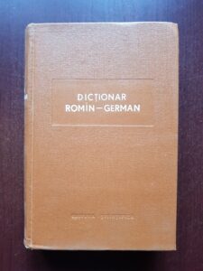 Mihai Isbasescu - Dictionar roman-german (1963, editie cartonata)