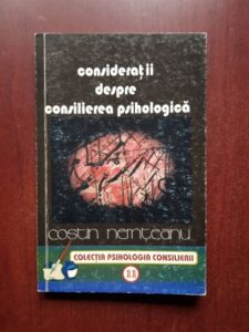 Costin Nemteanu - Consideratii despre consilierea psihologica