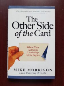 Mike Morrison - The Other Side of the Card. Where Your Authentic Leadership Story Begins