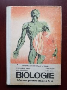 I. Teodorescu Exarcu, Silvia Gherghescu - Biologie. Anatomia si fiziologia omului. Manual pentru clasa a XI-a (1987, lipsa pagina de titlu)