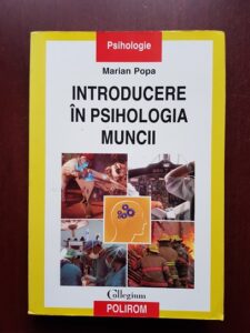 Marian Popa – Introducere in psihologia muncii