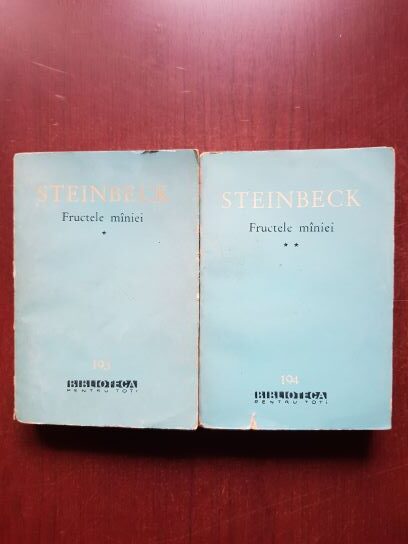 John Steinbeck - Fructele maniei 2 volume