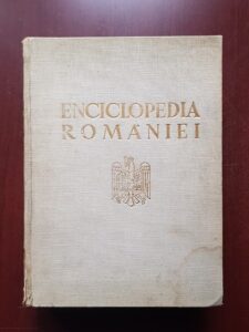 Dimitrie Gusti – Enciclopedia Romaniei. Volumul 3 (1941, lipsa portrete si pagina de titlu)