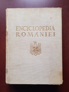 Dimitrie Gusti - Enciclopedia Romaniei. Volumul 1 (1938, lipsa portrete si pagina de titlu)