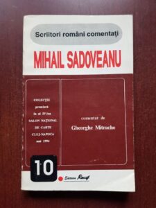 Gheorghe Mitrache - Mihail Sadoveanu