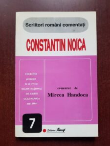 Mircea Handoca - Constantin Noica