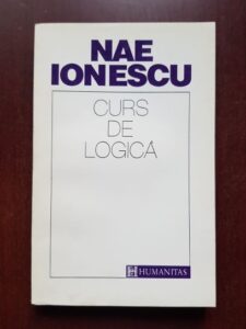 Nae Ionescu - Curs de logica