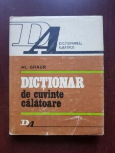 Alexandru Graur - Dictionar de cuvinte calatoare