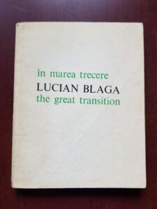 Lucian Blaga - In marea trecere / The great transition