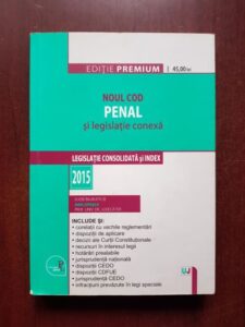 Dan Lupascu - Noul Cod penal si legislatie conexa (2015)