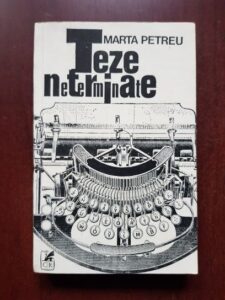 Marta Petreu - Teze neterminate