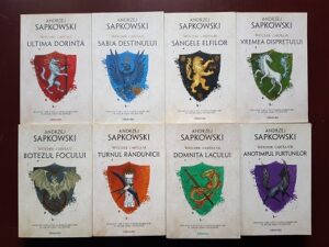 Andrzej Sapkowski - Witcher 8 volume, seria completa