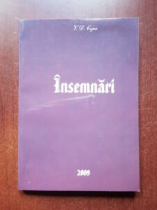 V. D. Cojea - Insemnari