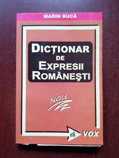 Marin Buca - Dictionar de expresii romanesti