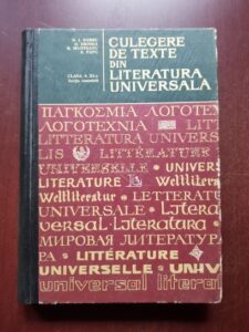 N. I. Barbu, Ovidiu Drimba, Romul Munteanu - Culegere de texte din literatura universala (1967)