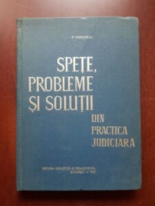 D. Marinescu - Spete, probleme si solutii din practica judiciara