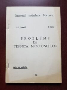 George Lojewski, A. Iuoras - Probleme de tehnica microundelor (1984)