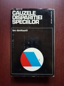 L. S. Davitasvili - Cauzele disparitiei speciilor