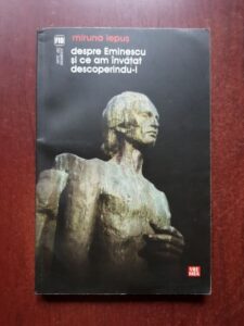 Miruna Lepus - Despre Eminescu si ce am invatat descoperindu-l