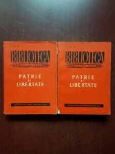 C. A. Rosetti, I Catina - Patrie si libertate. Din poezia anilor 1840-1880 2 volume