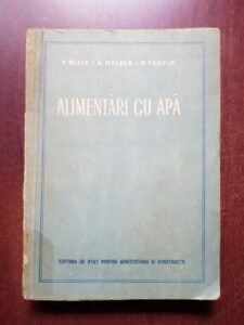 Emanuel Blitz, A. Melzer - Alimentari cu apa