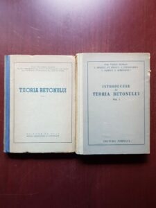 Vasile Nicolau, Stefan Enescu - Introducere in teoria betonului 2 volume