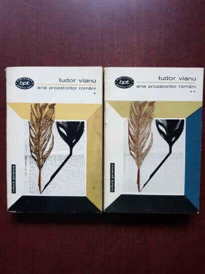 Tudor Vianu - Arta prozatorilor romani 2 volume