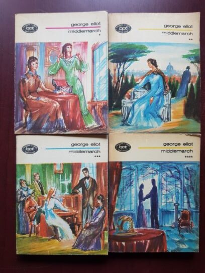 George Eliot - Middlemarch 4 volume