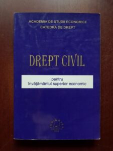 Drept civil pentru invatamantul superior economic