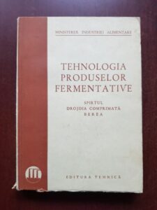 Tehnologia produselor fermentative. Spirtul, drojdia comprimata, berea