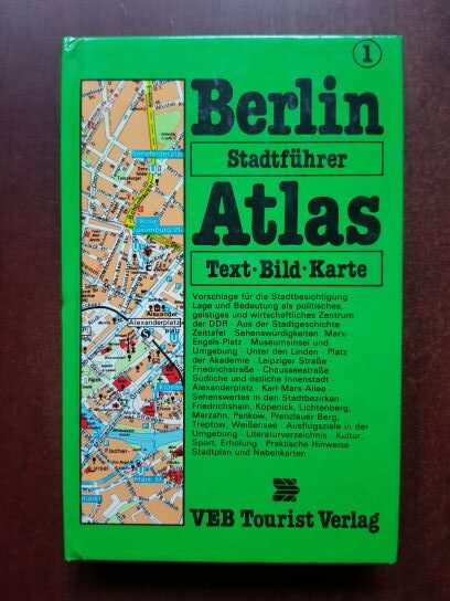 Klaus Weise - Berlin. Tourist Stadtfuhrer-Atlas