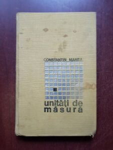 Constantin Manea - Unitati de masura