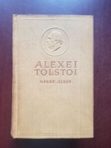 Alexei Tolstoi - Opere alese volumul 5 Petru I (1955, editie cartonata)