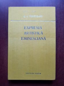G. I. Tohaneanu - Expresia artistica eminesciana