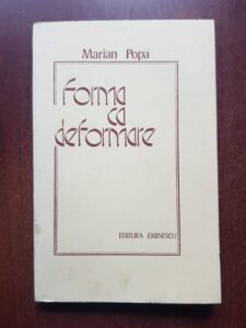 Marian Popa - Forma ca deformare