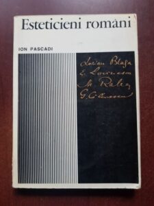 Ion Pascadi - Esteticieni romani