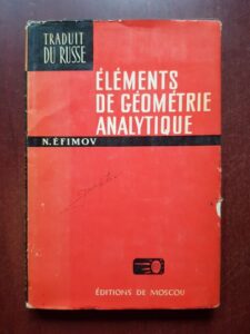 N. Efimov - Elements de geometrie analytique