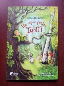 Nina Blazon - Un copac pentru Tomti (2023, ilustratii de Karin Lindermann)