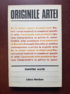 Dumitru Matei - Originile artei