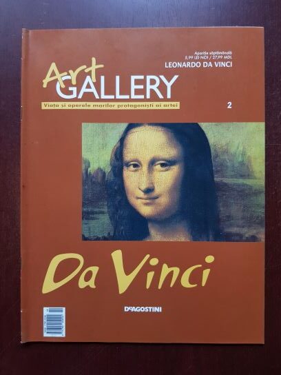 Leonardo da Vinci (Art Gallery, Viata si operele marilor protagonisti ai artei, nr. 2)