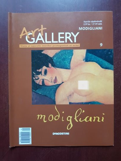 Modigliani (Art Gallery, Viata si operele marilor protagonisti ai artei, nr. 9)