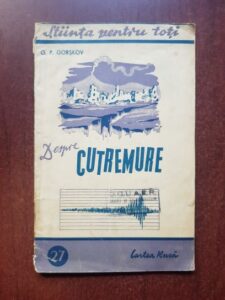 G. P. Gorskov - Despre cutremure
