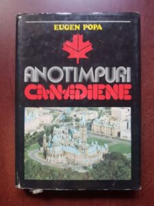 Eugen Popa - Anotimpuri canadiene (1980, editie cartonata)