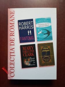 Robert Harris - Fantoma / Alexander McCall Smith - Orchestra lui La salveaza lumea / Mary Higgins Clark - Doua fetite in albastru / Randy Pausch - Ultima prelegere