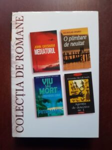 John Grisham - Mediatorul / Nicholas Sparks - O plimbare de neuitat / Peter James - Viu sau mort / Alexander McCall Smith - Agentia de detective nr. 1