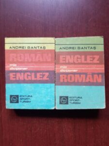 Andrei Bantas - Mic dictionar englez-roman / roman-englez 2 volume