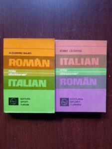 Alexandru Balaci, George Lazarescu - Mic dictionar roman-italian / italian-roman 2 volume
