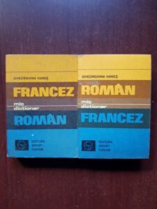Gheorghina Hanes - Mic dictionar roman-francez / francez-roman 2 volume
